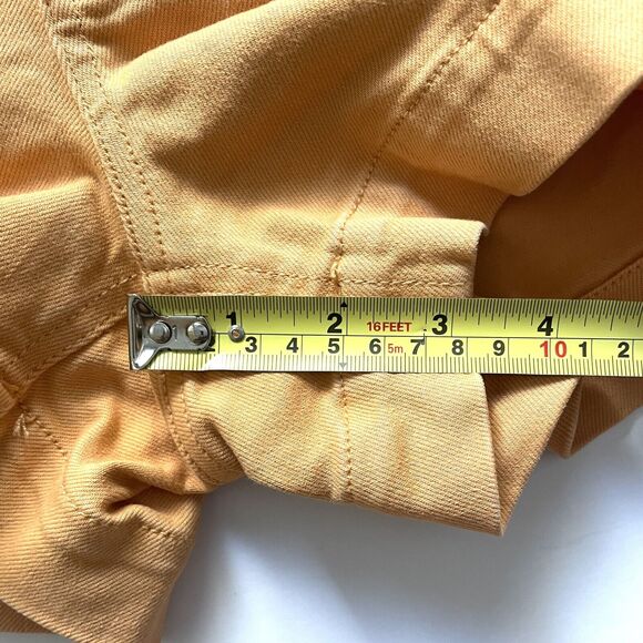 EVERLANE Women’s The Patch Pockets Shorts High Rise Apricot Orange - Picture 10 of 10